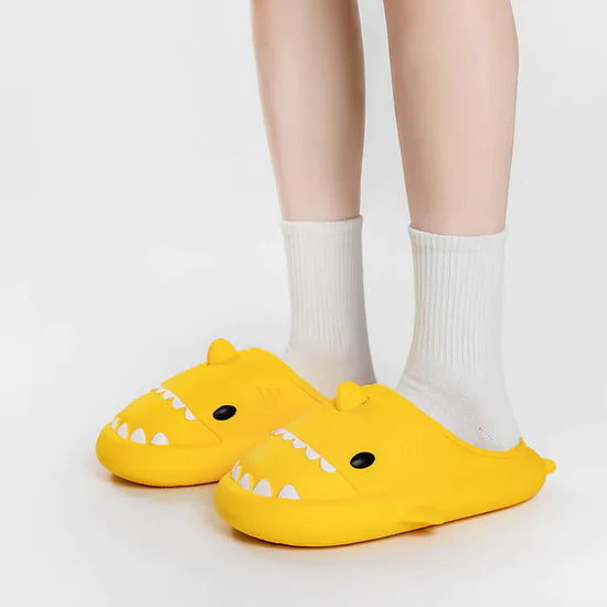 Cozy Shark Slides [women shoes]