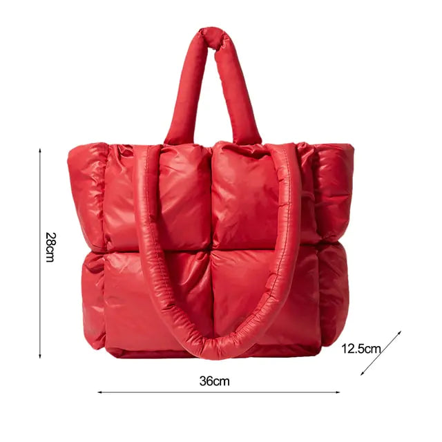 Fashion Large Tote Padded Hand bags