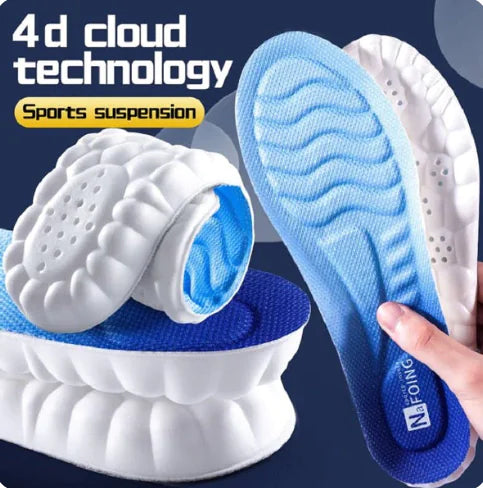 4D Massage  Insoles women shoes