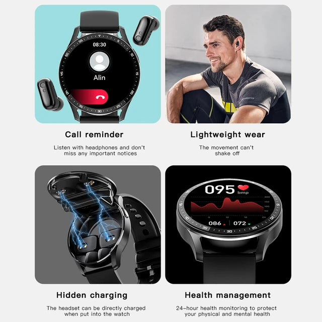 Smart Watch with Headphones watch