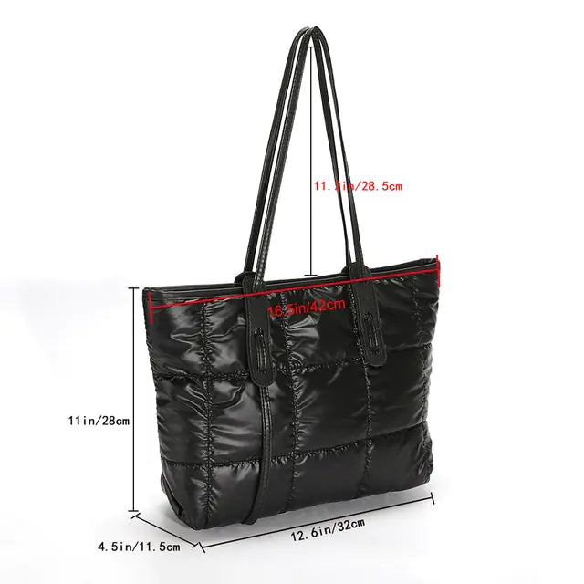 Fashion Large Tote Padded Hand bags