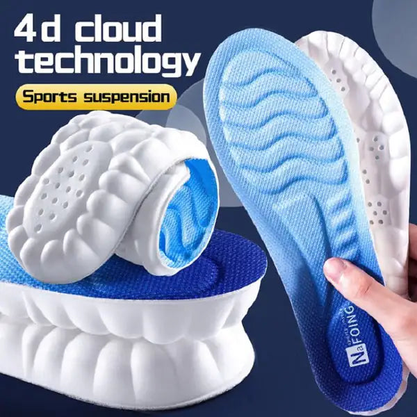 4D Massage  Insoles women shoes