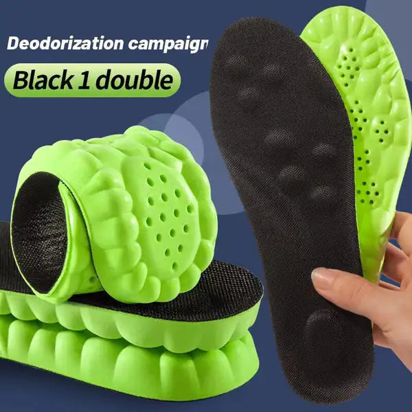 4D Massage  Insoles women shoes