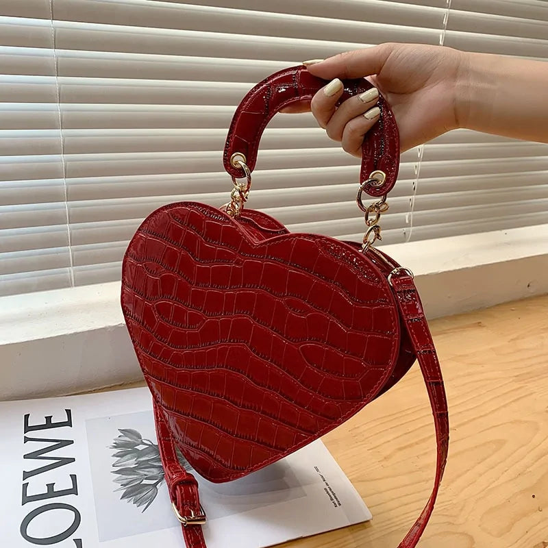 Cute Heart Shaped Design Purse [bag]