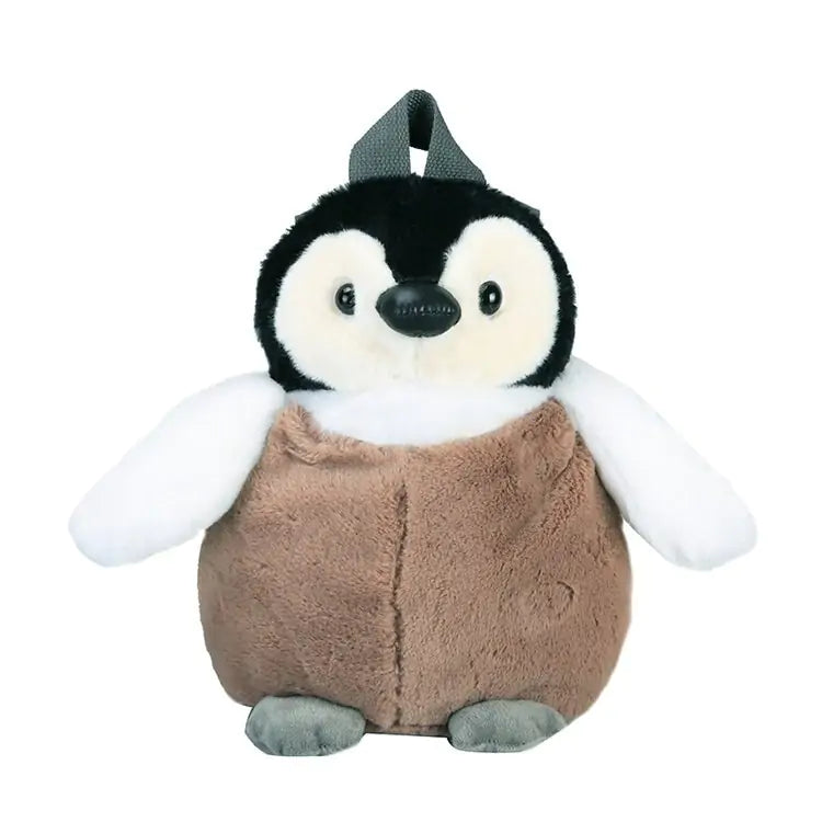 Cute Penguin Plush Backpack bag